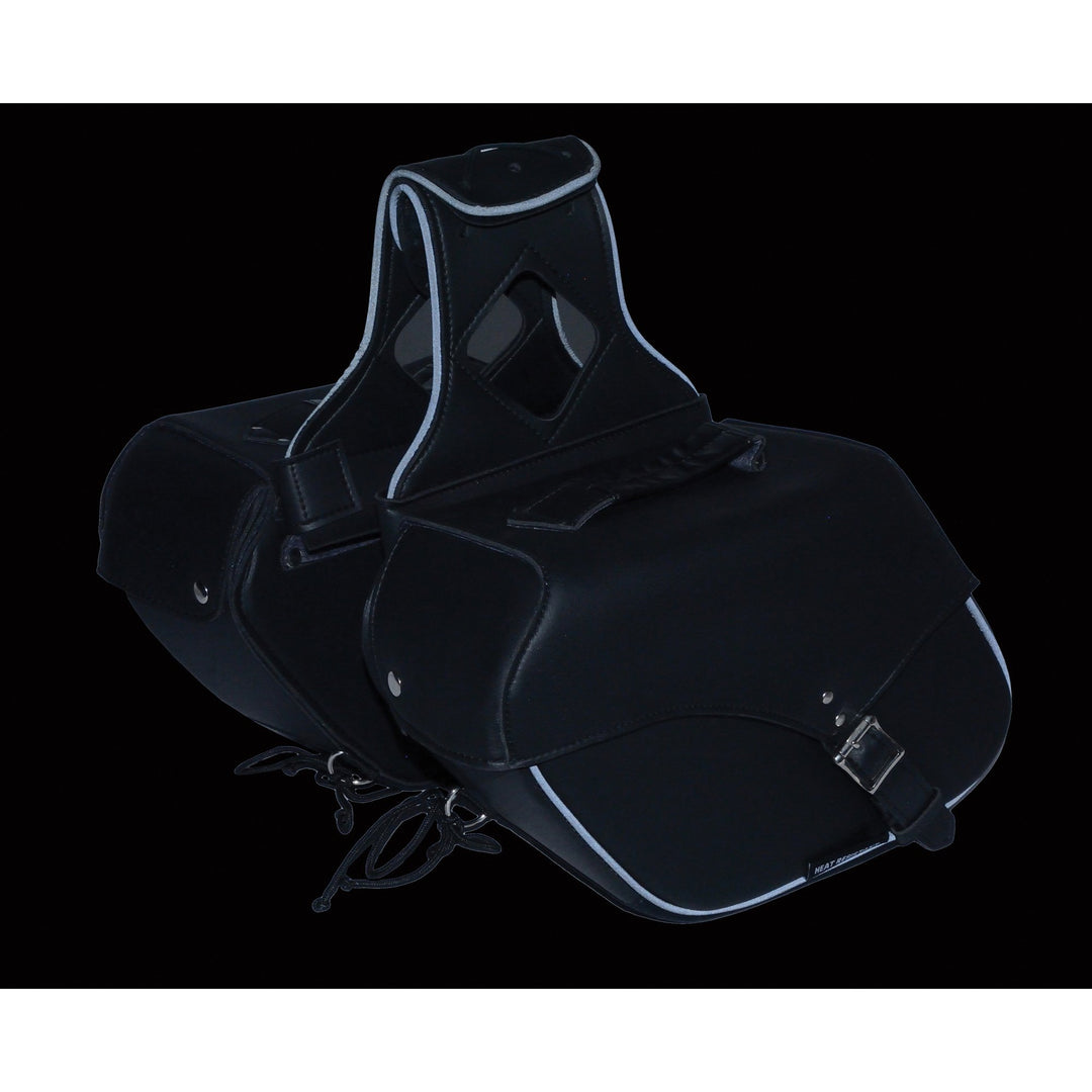 Milwaukee Performance SH66801ZB Medium Zip-Off Single Strap PVC Throw Over Saddlebags