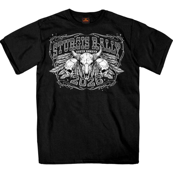 2026 Sturgis Motorcycle Rally Biason Skull Men&