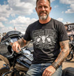 2026 Sturgis Motorcycle Rally Biason Skull Men's Black T-Shirt - SPB1211