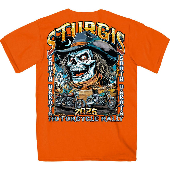 2026 Sturgis Motorcycle Rally Skull Chaser Numone Men&