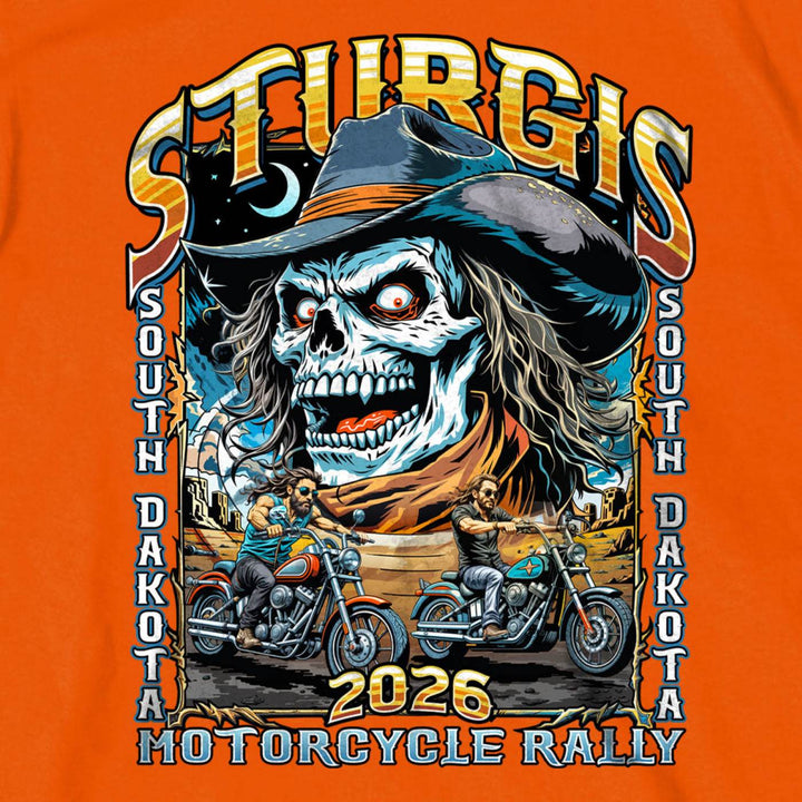 2026 Sturgis Motorcycle Rally Skull Chaser Numone Men&