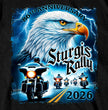 2026 Sturgis Motorcycle Rally Eagle Storm Men's Black T-Shirt - SPB1216
