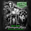 2026 Sturgis Motorcycle Rally Skull Chaser Numone Men's Black T-Shirt - SPB1230