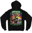 2026 Men's Sturgis Motorcycle Rally Skull Chaser #1 Black Zip-Up Hoodie - SPB4116