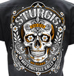2026 Ladies Sturgis Motorcycle Rally Rushmore Black Short Sleeve V-Neck T-Shirt - SPL1949