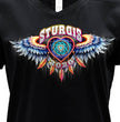 2026 Ladies Sturgis Motorcycle Rally Dream Catcher Pink Short Sleeve T-Shirt - SPL1952