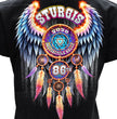 2026 Ladies Sturgis Motorcycle Rally Dream Catcher Pink Short Sleeve T-Shirt - SPL1952