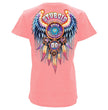 2026 Ladies Sturgis Motorcycle Rally Dream Catcher Pink Short Sleeve T-Shirt - SPL1952