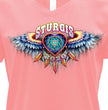 2026 Ladies Sturgis Motorcycle Rally Dream Catcher Pink Short Sleeve T-Shirt - SPL1952