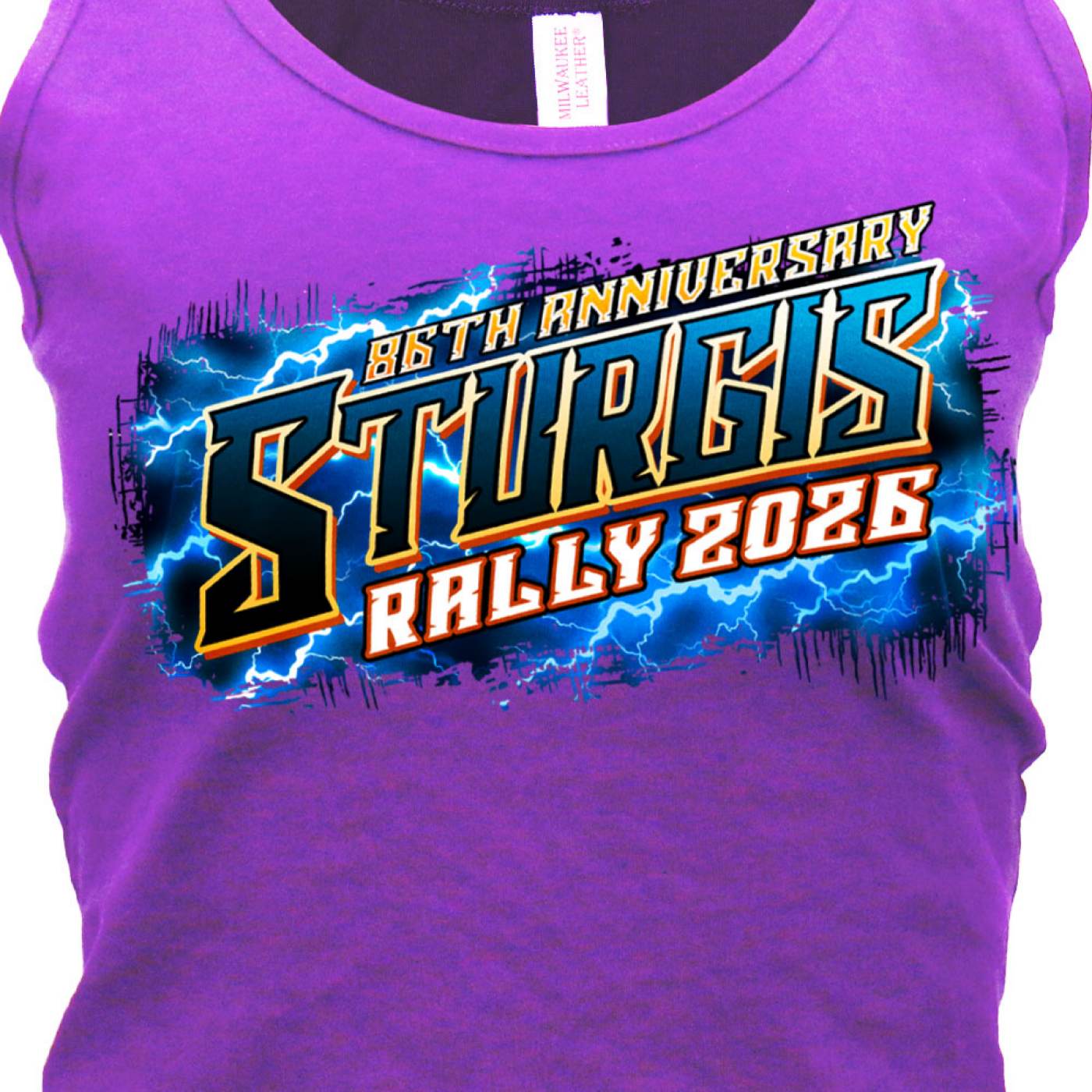 2026 Ladies Sturgis Motorcycle Rally Rushmore GRYple Tank Top - SPL2904