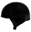 Hot Leathers HLD1002 Gloss Black Motorcycle DOT Approved Skull Cap Half Half Helmet Biker