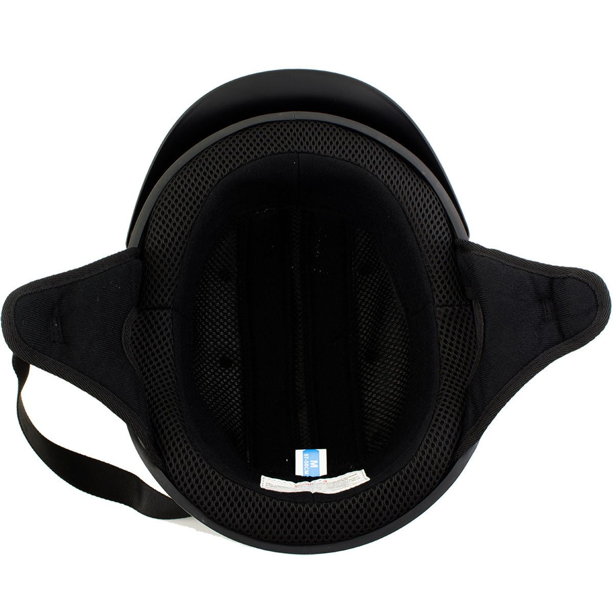 Hot Leathers HLT70 Stealth Flat Matte Black Motorcycle DOT Skull Cap Classic Half Helmet