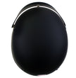 Hot Leathers HLT70 Stealth Flat Matte Black Motorcycle DOT Skull Cap Classic Half Helmet
