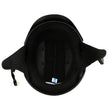 Hot Leathers HLT70 Purple Butterfly Glossy Black DOT Motorcycle Half Face Biker Helmet