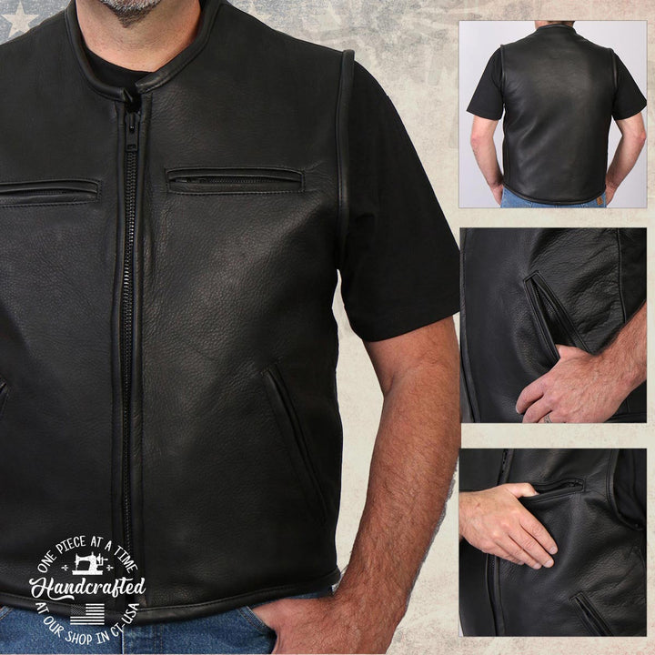 Milwaukee Leather USA MADE MLVSM5001 Men&