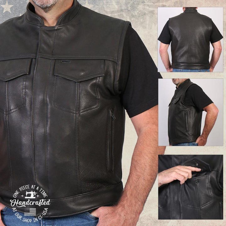 Milwaukee Leather USA MADE MLVSM5004 Men&
