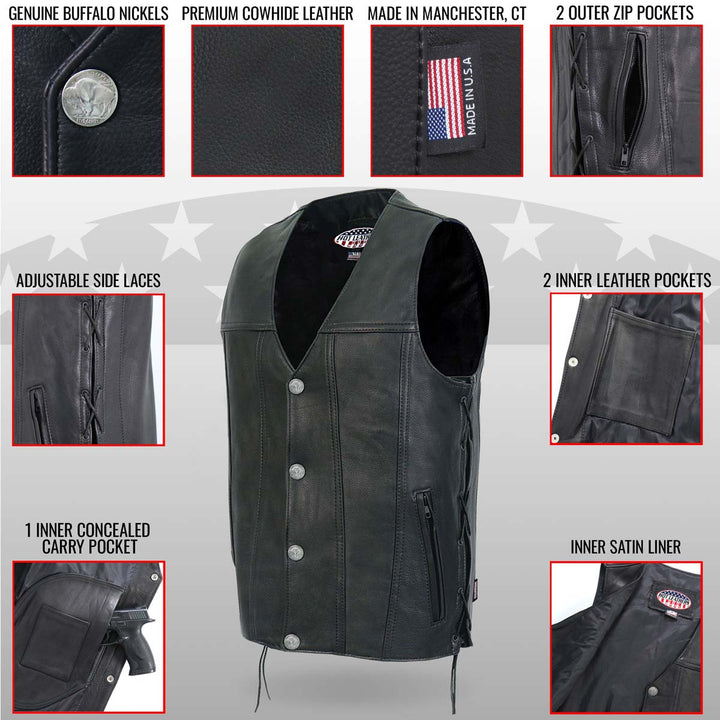 Hot Leathers VSM5005 Men&