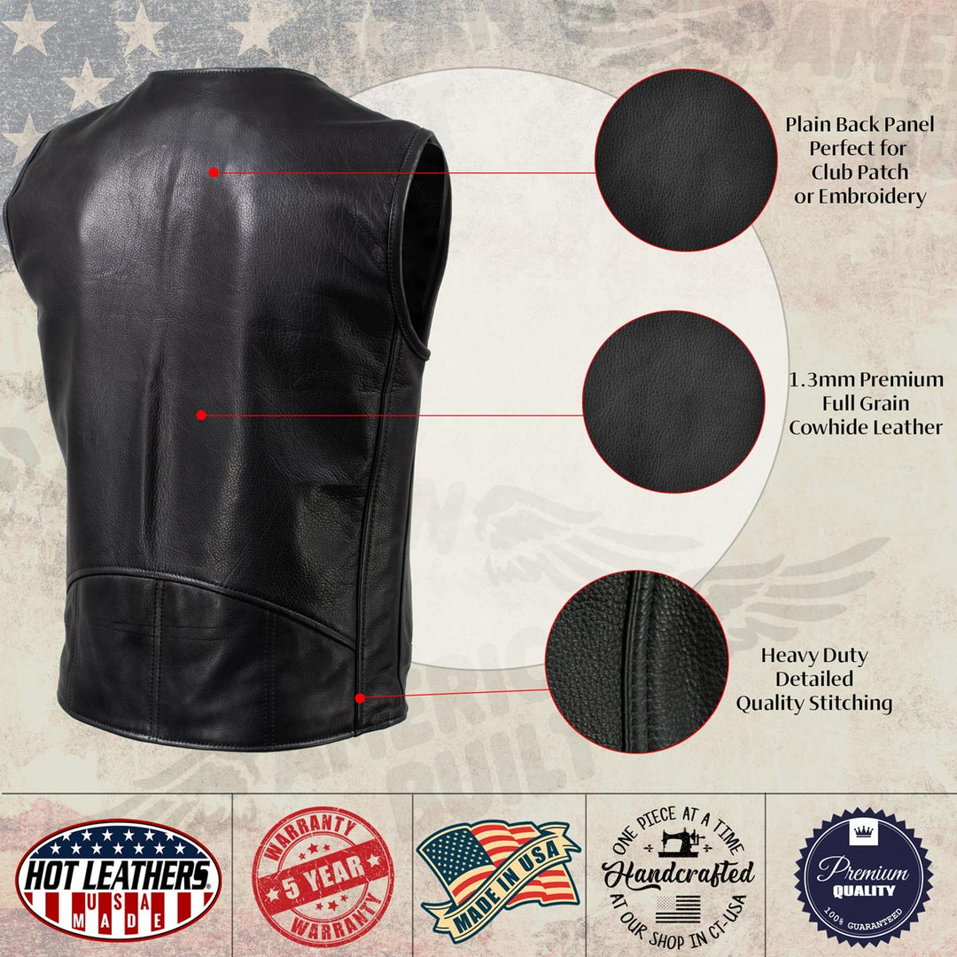 Hot Leathers VSM5009 USA Made Men&