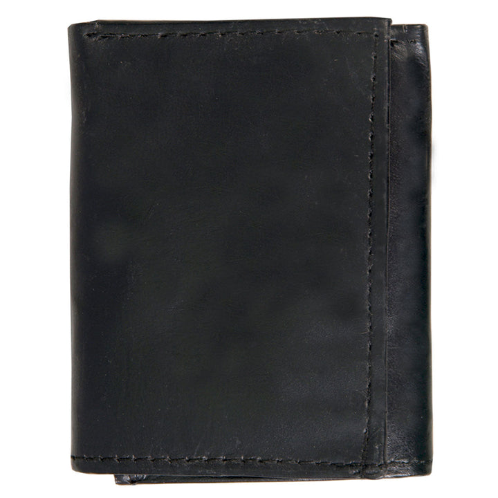 Hot Leathers Leather Tri-Fold Wallet WLD1004