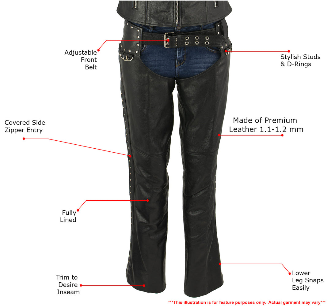 Milwaukee Leather LKL6705 Women&